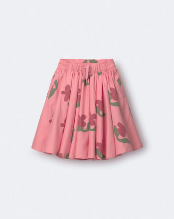Toddler Girl Avenue Twirl&trade; Midi Skirt in Floral Print - Pink, 