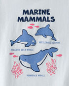 Toddler Marine Animals Graphic Tee - Light Blue, image 2 of 3 slides