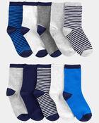 Boys 10-Pack Crew Socks, image 1 of 2 slides