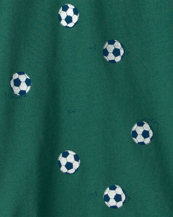 Kids Soccer T-Shirt - Green, 