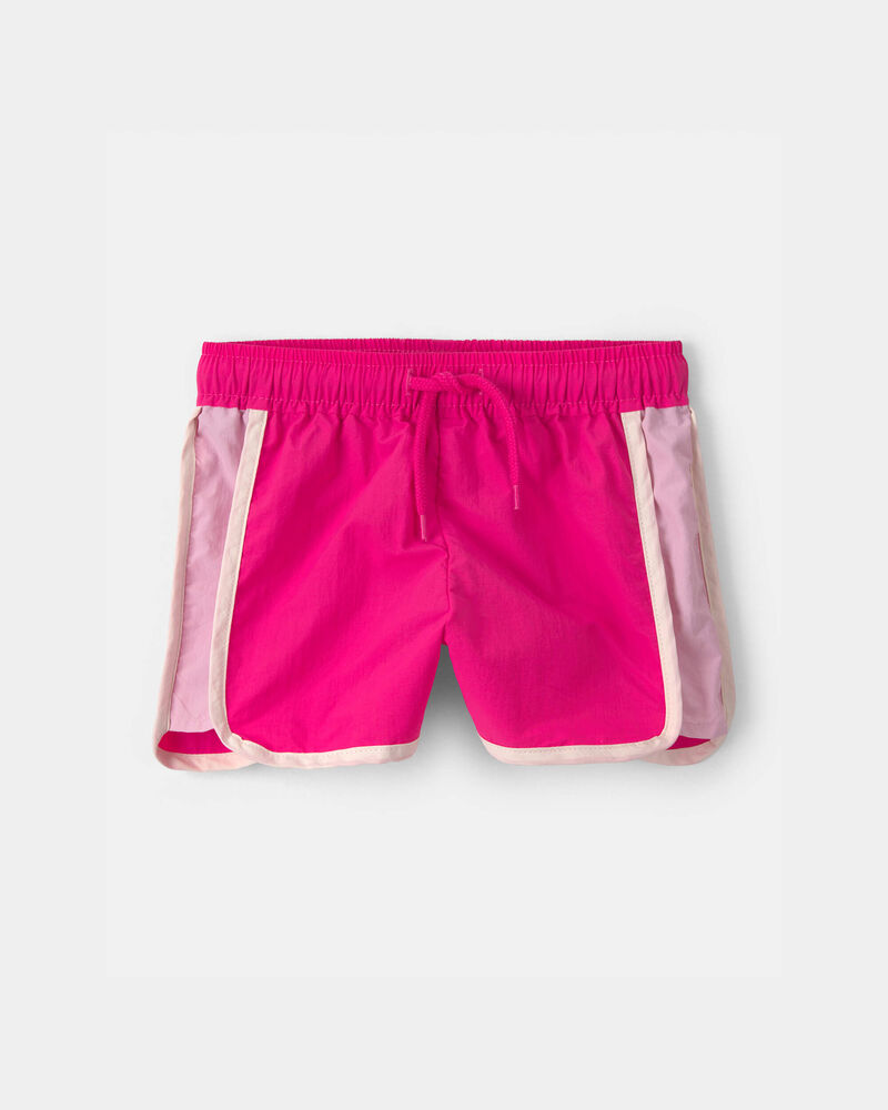 Toddler Girl Colorblock Active Shorts - Pink, image 1 of 5 slides
