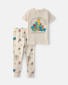 Toddler 2-Piece Sesame Street&trade; Pajama Set, image 1 of 4 slides