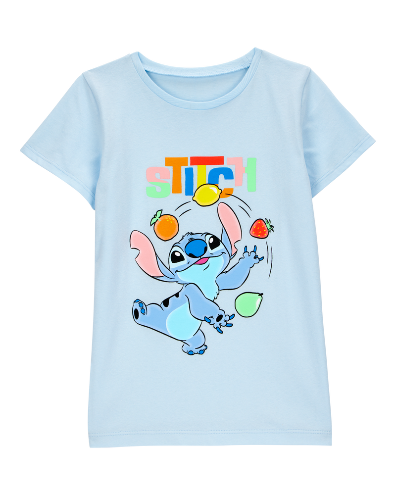 Girls Disney&copy; Lilo & Stitch Short-Sleeve Graphic Tee - Blue, image 1 of 2 slides