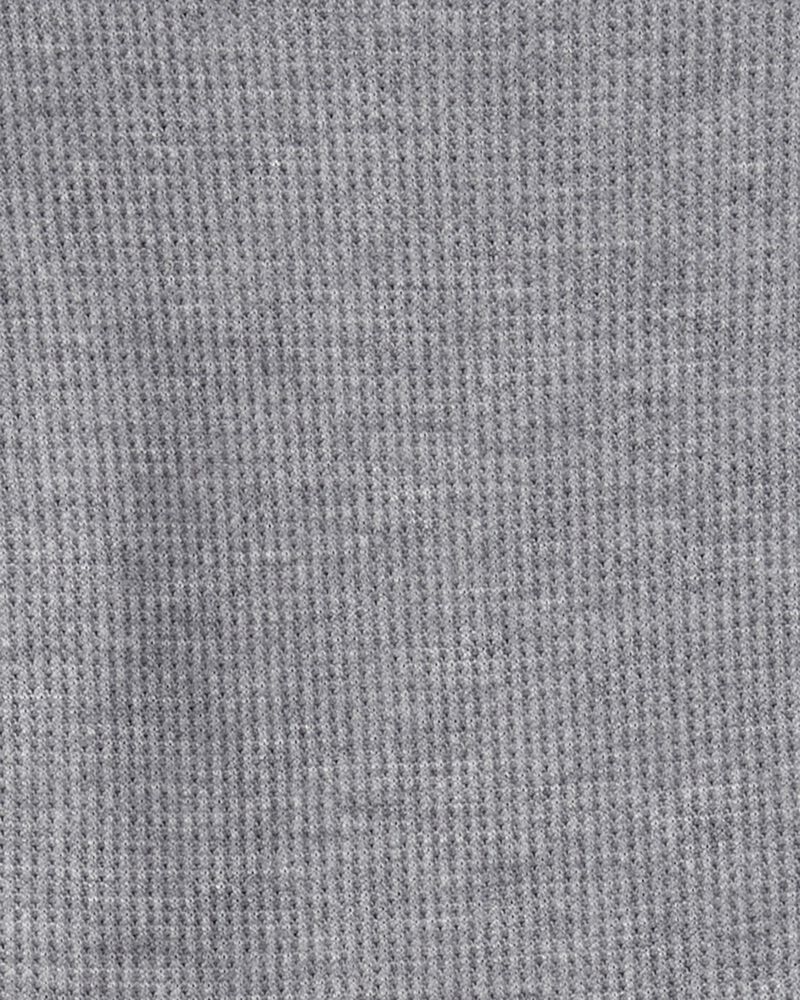 Boys PurelySoft Long-Sleeve 2-Piece Pajamas - Grey, image 3 of 5 slides