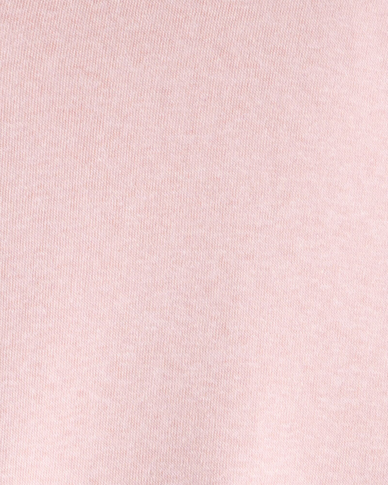Girls DayDream Fleece Long-Sleeve Hooded Zip-Up Jacket - Pink, image 2 of 3 slides
