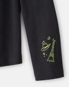 Girls Wicked Elphaba Rib Top - Black, image 3 of 4 slides