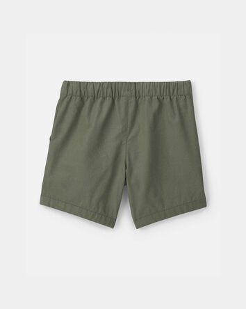 Toddler Boy Canvas Shorts - Green, 