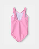 Toddler Girl 1-Piece Hello Kitty&reg; Swimsuit - Pink, image 2 of 4 slides