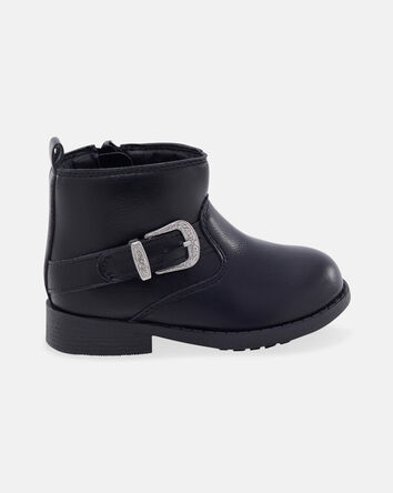 Toddler Girl Fashion Boots - Black, 