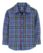 Toddler Boy Plaid Button-Front Shirt, image 1 of 4 slides
