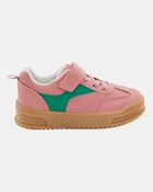 Toddler Casual Sneakers - Pink/Green, image 2 of 7 slides