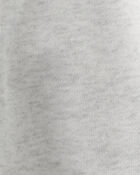 Girls French Terry Cargo Skirt - Grey, image 3 of 4 slides
