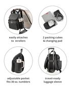 Forma Next Backpack Diaper Bag - Oat, image 4 of 7 slides