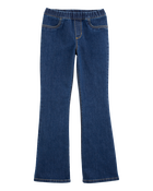 Kid Flare Pull-On Denim Jeans, image 1 of 5 slides