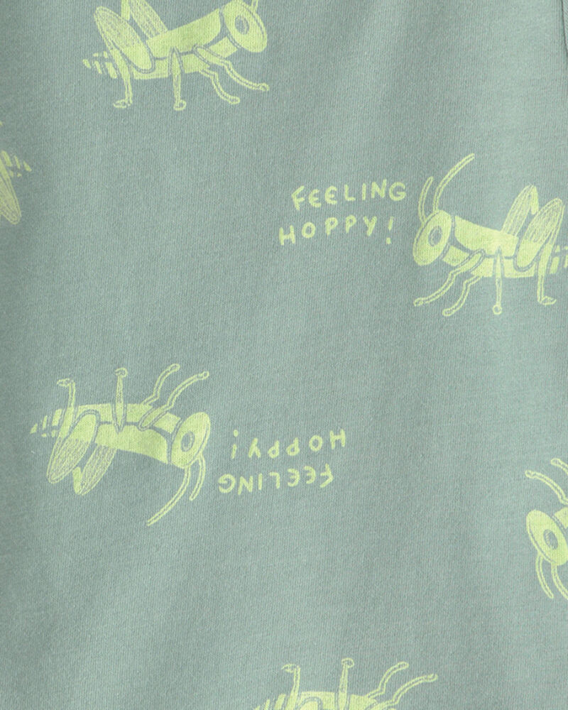 Baby Boy Grasshopper T-Shirt - Green, image 2 of 3 slides
