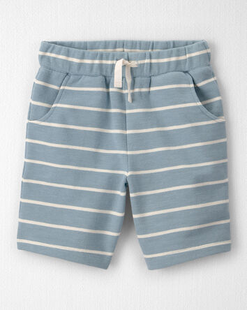 Kids 2-Piece Organic Cotton Top & Short Set in Stripes, 