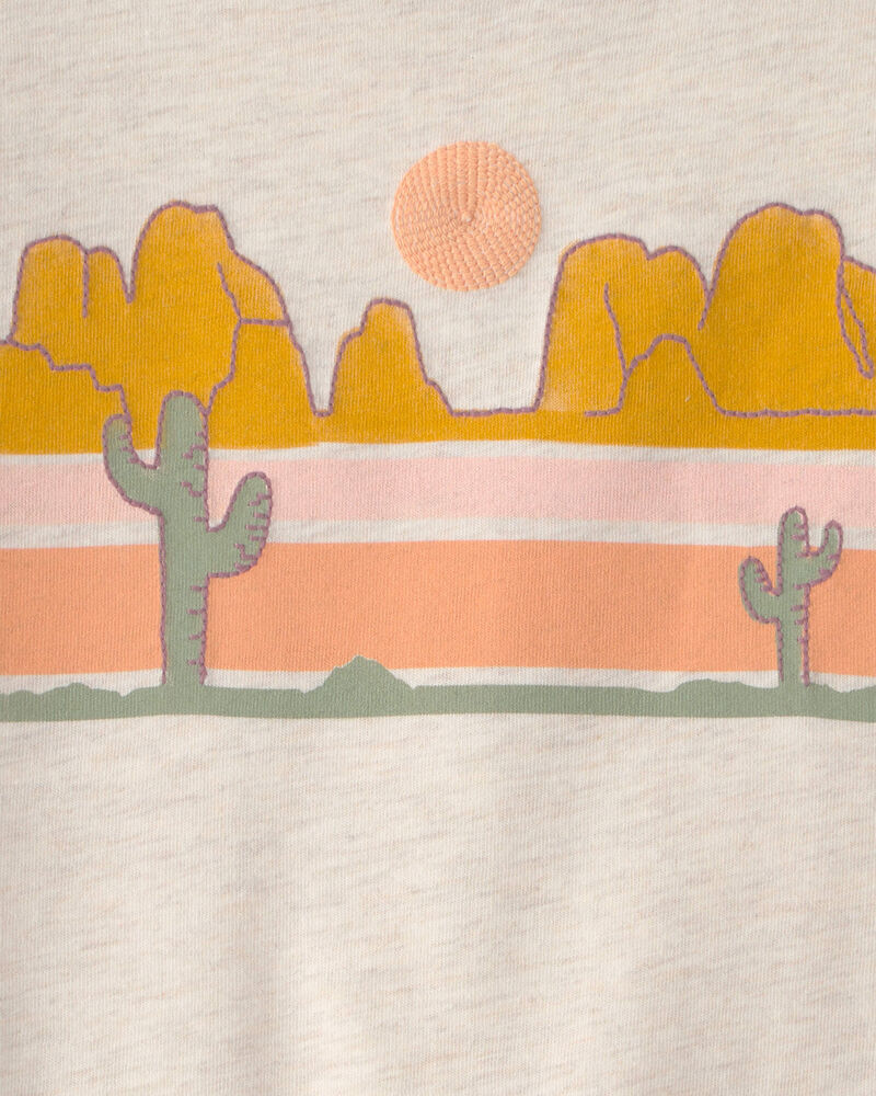 Toddler Boy Cactus Desert Graphic Tee - Cream, image 3 of 4 slides