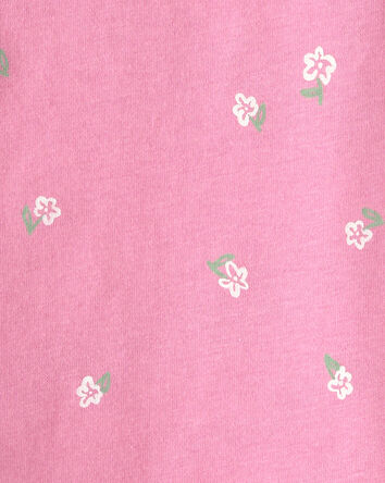 Baby Girl Floral Relaxed Top - Pink, 