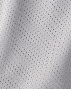 Boys Striped Mesh Active Shorts - Grey, image 3 of 4 slides