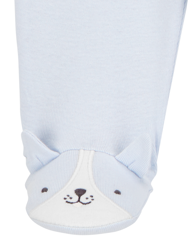 Baby Boy 3-Piece Puppy Outfit Set - Blue, image 3 of 5 slides