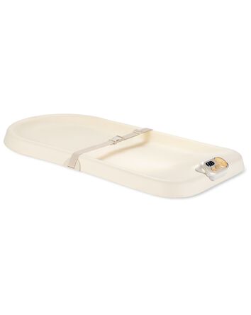 Nursery Style Light-Up Changing Pad & Diaper Tracker  - Oat, 