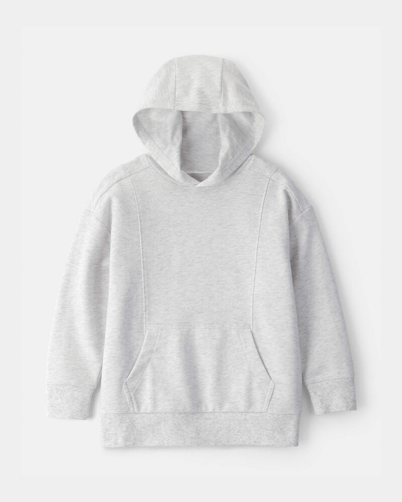 Boys 2-Piece French Terry Hoodie & Jogger Set - Grey, image 2 of 6 slides