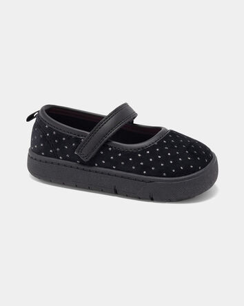 Baby Girl Every Step&reg; First Walker Dress Shoes - Black, 