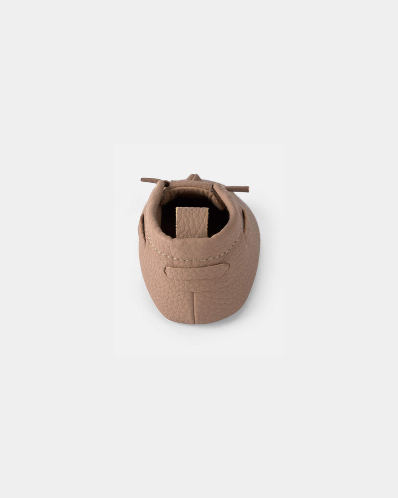 Baby Casual Boat Shoes - Brown, image 3 of 6 slides