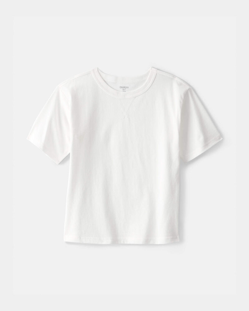 Boys Short-Sleeve T-Shirt - Ivory, image 1 of 4 slides