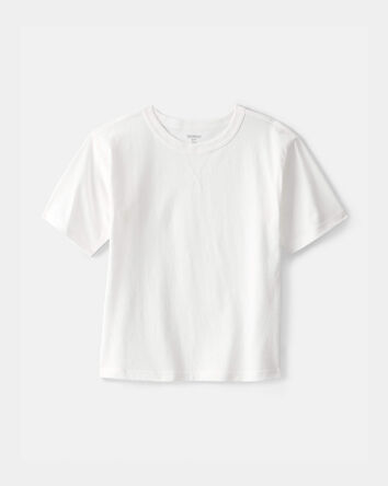 Boys Short-Sleeve T-Shirt - Ivory, 