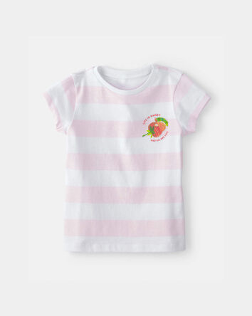 Toddler Girl The Very Hungry Caterpillar&trade; Striped Graphic Tee - Pink/White, 