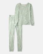 Kids Easter Bunny PurelySoft 2-Piece Pajama Set - Green, image 1 of 7 slides