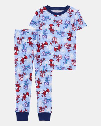 Toddler Boy MARVEL&copy;  Snug Fit Cotton 2-Piece Pajamas - Blue, 