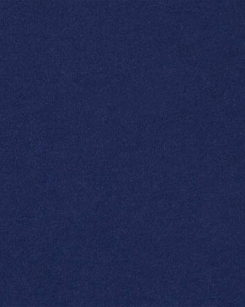 Baby Boy Plaid Polo Shirt & Short Set - Navy Blue, 
