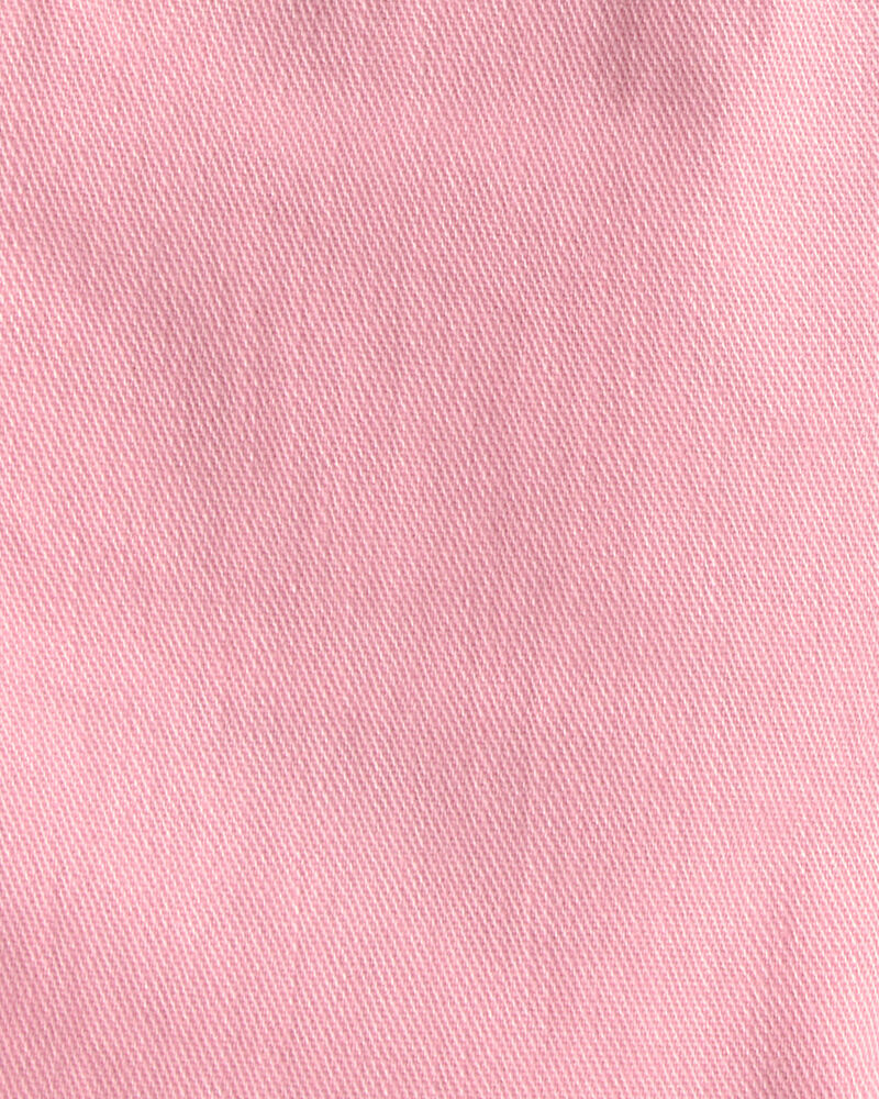 Toddler Girl Woven Shorts - Pink, image 3 of 4 slides