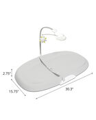 Nursery Style Wipe-Clean Changing Pad - 16 in - Grey, image 11 of 11 slides