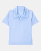 Kid 2-Pack Active Uniform Polo Shirts in Moisture Wicking BeCool&trade; Fabric - Blue, image 2 of 3 slides