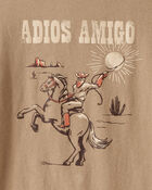 Boys Western Long-Sleeve Graphic Tee - Brown, image 2 of 3 slides