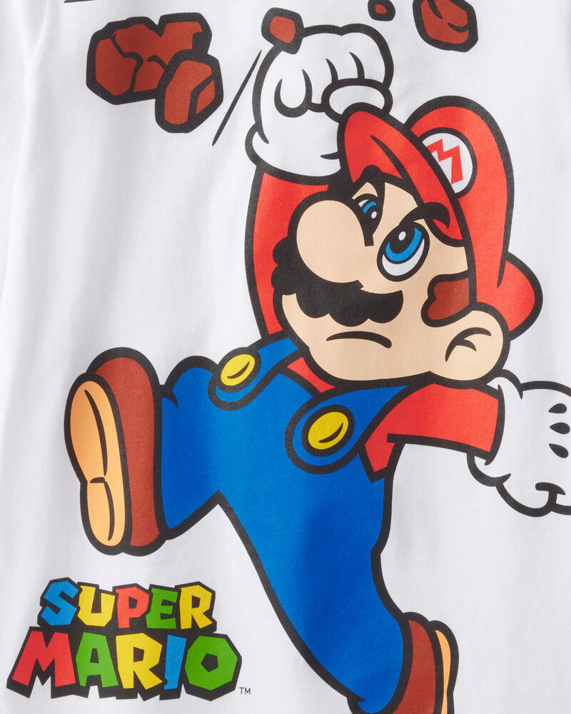 Boys 3-Pack Nintendo Super Mario Long-Sleeve Graphic Tees , image 2 of 4 slides