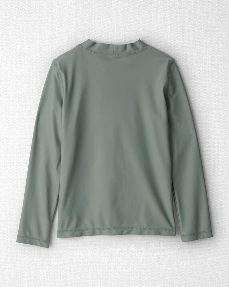 Kids Recycled Long-Sleeve Rashguard Top, image 2 of 5 slides