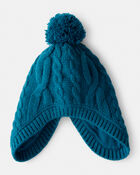 Baby Girl Winter Hat - Navy, image 1 of 2 slides