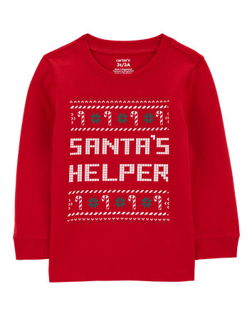 Toddler Santa's Helper Graphic Tee, 
