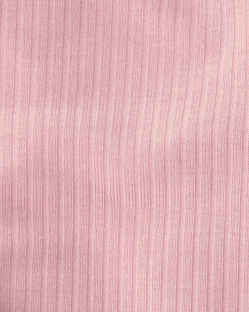 Baby Girl 2-Pack Butterfly Garden PurelySoft Multipack Bodysuits - Pink/Ivory, image 4 of 7 slides