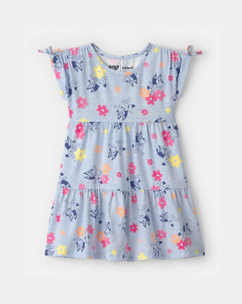 Toddler Girl Bluey&trade; Floral Dress - Blue, 