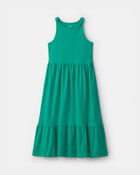 Girls Sleeveless Maxi Dress - Green, image 1 of 4 slides