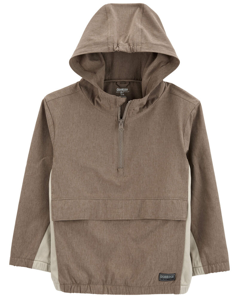 Boys Active Stretch Quarter Zip Pullover, image 1 of 3 slides
