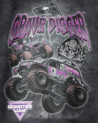 Boys Grave Digger Pullover Sweatshirt - Black, image 2 of 2 slides