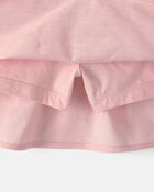 Toddler Girl 2-Piece Eyelet Top & Skort Set - Pink, image 2 of 4 slides