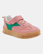 Toddler Casual Sneakers - Pink/Green, image 1 of 7 slides