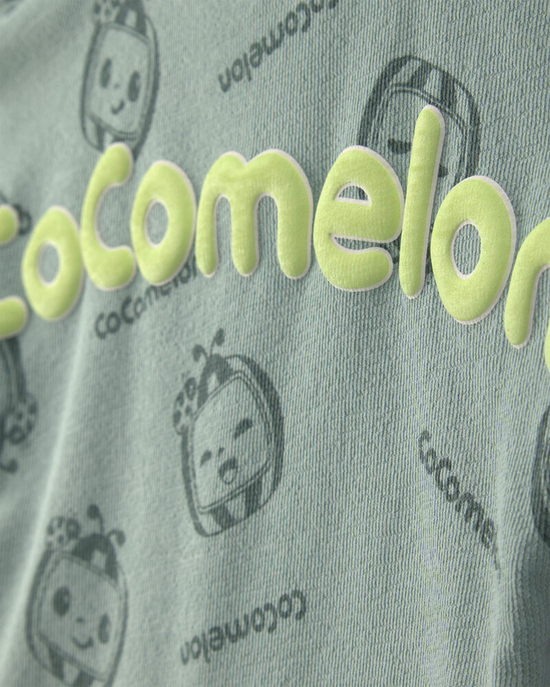 Toddler Boy 2-Piece CoComelon Short-Sleeve Top & Short Set - Green, image 3 of 5 slides